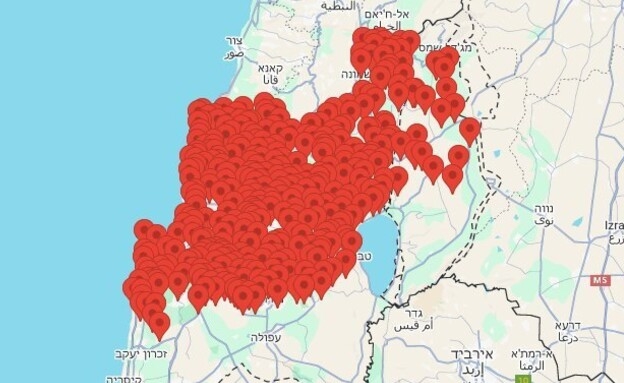 3 שעות להפסקת האש: אזעקות בצפון בעקבות שיגורים מאיראן
