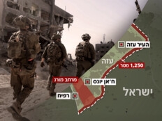 לקראת עסקה? השינוי הדרמטי המסתמן במפת פריסת צה"ל ברצועה