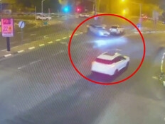 תיכוניסט בלי רישיון לקח רכב - ודהר במרדף מהיר בכביש 6