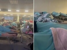 נתקעו 17 שעות בשדה - בגלל שני נוסעים: "כמו פליטים"