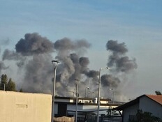 הפצצות עזות בבית חאנון, "חגורת אש" תועדה מעוטף עזה