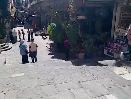 תיעוד בלעדי מדמשק: "הם פרימטיביים, רוצים שישראל תשלוט"