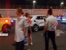 מתנגש ברכבים - ובולם בבהלה: תיעוד התאונה של גידי גוב