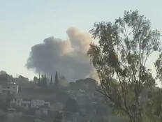 פיצוצים ופטריות עשן: צה"ל תקף יעדים של כוח רדואן